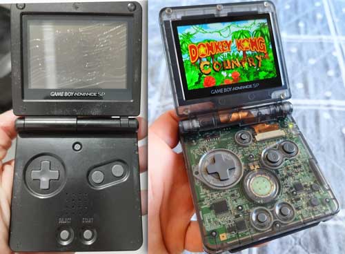 Game Boy Advance SP Fix
